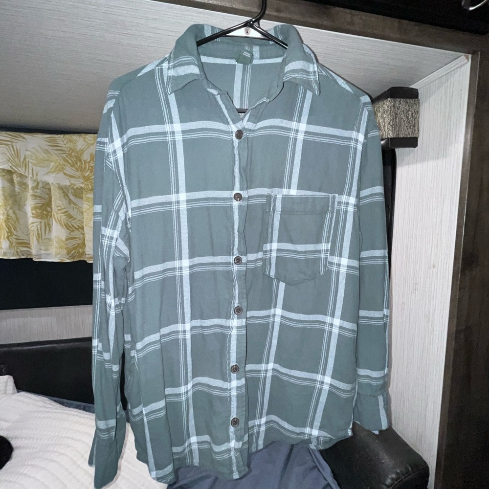Wild Fable Green Plaid Jacket